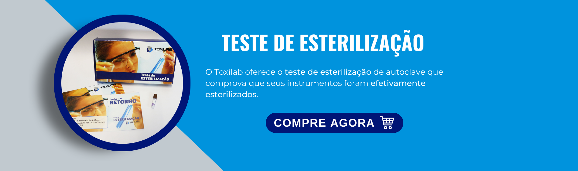 teste de esterilização Teste de Esterilização